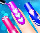 Glow Nails: Maniküre Nagelstudio Spiel für Mädchen