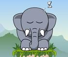 Schnarchen Elefant-Puzzle -