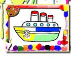 Оцветяване На Лодки Книга