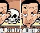 Défi des Cinq Différences de Mr Bean