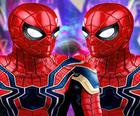 Spiderman La Fața Locului Diferențele-Puzzle