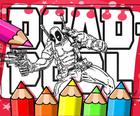 Carte De Colorat Deadpool
