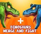 الديناصورات دمج والقتال