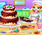 मिठाई बेकरी बावर्ची उन्माद-लड़कियों के लिए केक खेल