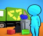 子供のためのゴミ箱の並べ替え面白いゲーム