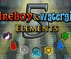 Fireboy an Watergirl 5 Elementer
