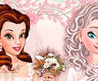 Princesses दुल्हन सैलून: विवाह ड्रेस अप खेल