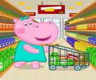 Supermarked: Shopping spil for børn