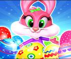 Bunny Zápas Veľkonočné Rozdrviť Vajcia