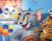 Tom a Jerry Puzzle Hra