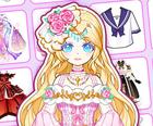 Juegos de Vestir Princesas de Anime