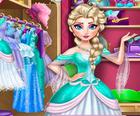 Disney Dondurulmuş Prenses Elsa Giydirme Oyunları