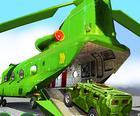 US army cargo Helicopter: Flying Simulator