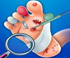 Игры с Врачом - Ортопедом для ног