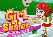 Dievča na korčuliach: Pizza Mania-reštaurácia Hra