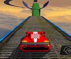 असंभव पटरियों स्टंट कार रेसिंग खेल 3 डी