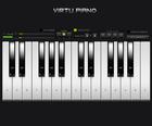 Virtueller Piano-Tastatur-Spill