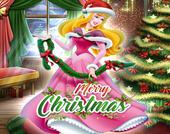 الأميرة أورورا عيد الميلاد سترة اللباس