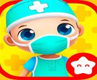 رعاية الطفل - المستشفى المركزي وألعاب الأطفال على الإنترنت