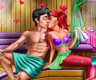 Mermaid Sauna Flirt