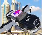 Simulatore di auto volante della polizia
