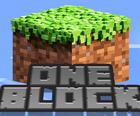 Vienas blokas Minecraft