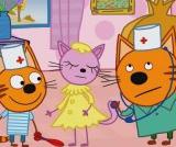 ثلاث قطط: لعبة الاطباء