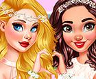 Princesses as Gorgeous Bridesmaids