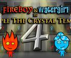 Огненный Мальчик и Водяная Девушка 4 Игра в Хрустальный храм