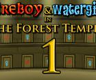 Fireboy和Watergirl森林寺庙
