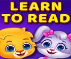 Улов и създаване на думи децата се учат да четат игра