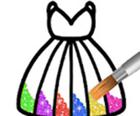 Princesa Glitter Coloring - Para Crianças