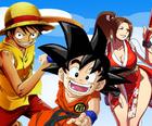Goku, Luffy & Mai Løb