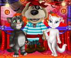 Talking Tom And Angela Halloween Party	