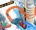 Mega Rampa Araba Stunts Yarışı: İmkansız Parçalar 3D