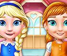 Ellija un Annija: Doll House Dekorēšanas Spēle