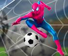 Spider man joc de fotbal