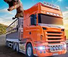 Dyr Zoo transportør lastbil kørsel spil 3D