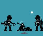 Policiais Militares Na Batalha De Jigsaw