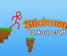 Stickman parkour handwerk