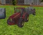 3D miesto traktorius šiukšlių sim