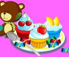Madlavning Farverige Cupcakes