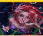 Sirena Ariel Printesa Jigsaw Puzzle