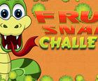 Obst-Schlange-Herausforderung