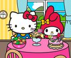 Hello Kitty və dostlar "restoranı