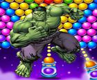 Hulk Bubble Shooter oyunlarını oynayır
