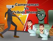 Kamerzysta vs Skibidi Monster: zabawna Bitwa