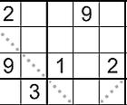 Skuins Sudoku