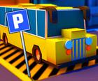 Autobus Parkiing 3D
