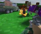 Blocky Zombie And Vehicle Shooting